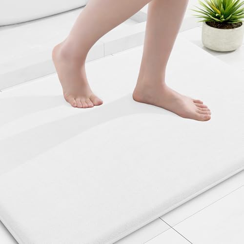 Smiry Memory Foam Bath Mat 36x24, Extra Soft and Absorbent Bathroom Rugs by Smiry