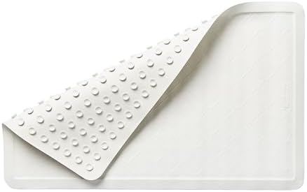Rubbermaid Commercial Products Safti-Grip Bath Mat, Medium, White by RubbermaidCommercialProducts