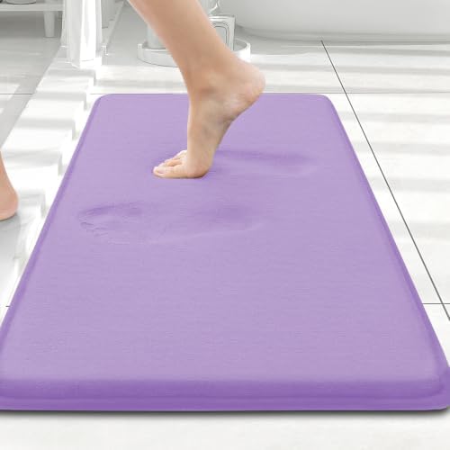 Smiry Memory Foam Bath Mat 24x16, Extra Soft and Absorbent Bathroom Rugs by Smiry
