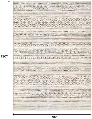 cotiled Boho 8x10 Area Rugs for Living Room: Large Moroccan Washable Rug - Image 2