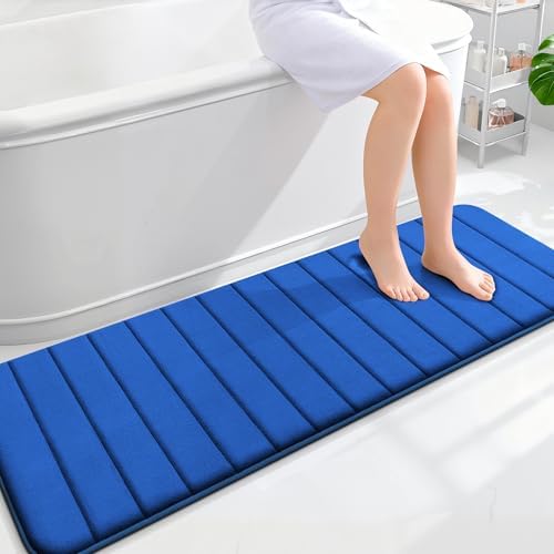 OLANLY Memory Foam Long Bathroom Rugs Runner 59x20, Super Soft Absorbent by OLANLY