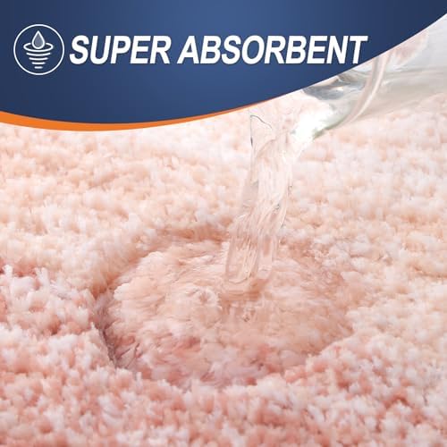 OLANLY Bathroom Runner Rug 40x24, Extra Soft Absorbent Microfiber Bath Rugs - Image 4