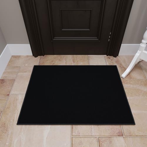 Ottomanson 2x2 Indoor Door Mat – Small Area Rugs for Entryway by Ottomanson
