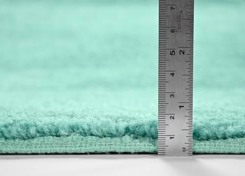 Garland Rug Traditional Nylon Washable Sea Foam 22" X 60" Bath Rug - Soft, Absorbent, And Stylish for Your Bathroom - Image 3