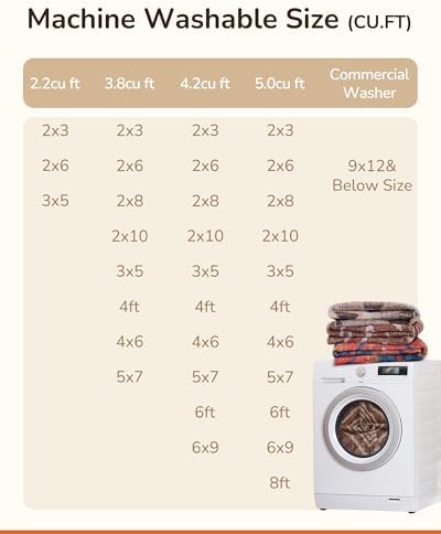BESTSWEETIE 10'x14' Washable Area Rug for Living Room Bedroom Yellowbrown - Image 6