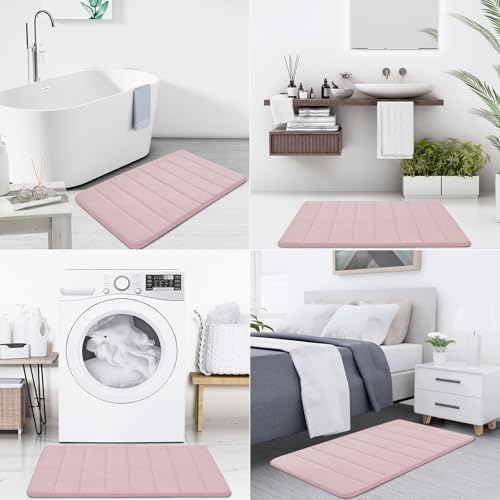 Buganda Memory Foam Bath Mat 30 x 20, Ultra Soft Absorbent Bathroom Rugs - Image 7