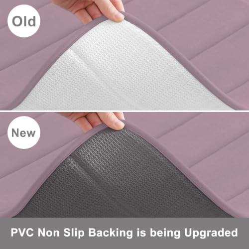 Buganda Memory Foam U-Shaped Toilet Rugs 24 x 20, Absorbent Bathroom mat - Image 4