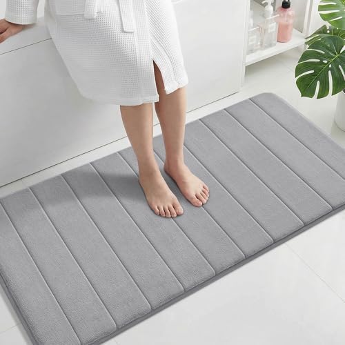 Yimobra 44"x24" Long Bath Mat, Super Soft Memory Foam Bathroom Rug by Yimobra