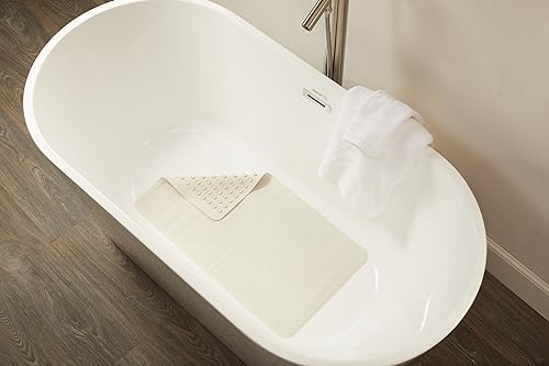 Rubbermaid Commercial Products Safti-Grip Bath Mat, Large, White - Image 2