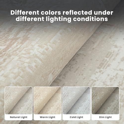 8x10 Washable Area Rug, Soft Area Rugs for Living Room, Non Slip Backing,Short-Pile&Durable Edge Binding, Stain Resistant, The Large Carpet for Bed Room, Dining Room,Office,Playroom - Image 6