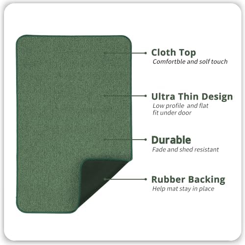 Bath Mat,Ultra Thin Bathroom Rugs,Rubber Bath Mats for Bathroom,Bath rugs - Image 3