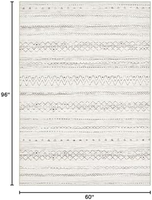 cotiled Boho 5x8 Area Rugs for Living Room: Soft Moroccan Washable Rug - Image 2