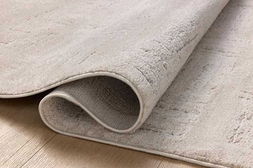 Loloi Amber Lewis Monty Collection MOT-01 Ivory/Taupe 2'-7" x 4', .50" Pile Height, Area Rug - Image 5