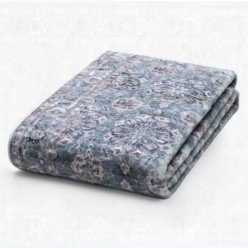 SERISSA 2x3 Washable Non Slip Floral Boho Small Area Rug for Entryway - Image 5
