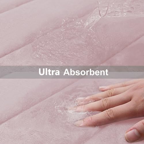 Buganda Memory Foam Bath Mat 44 x 24, Ultra Soft Absorbent Bathroom Rugs - Image 5