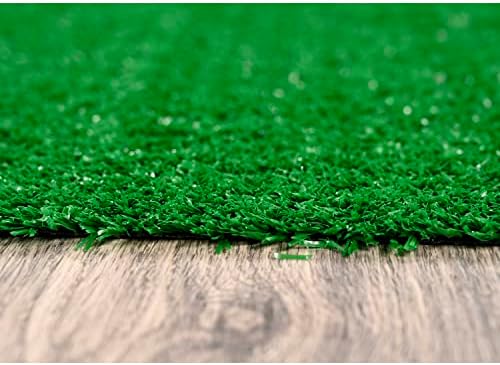 Garland Rug Artificial Grass 9 Ft. X 12 Ft. Large Indoor/Outdoor Area Rug Green -Lush Green, Durable, and Low-Maintenance for Patios, Lawns, and More - Image 7