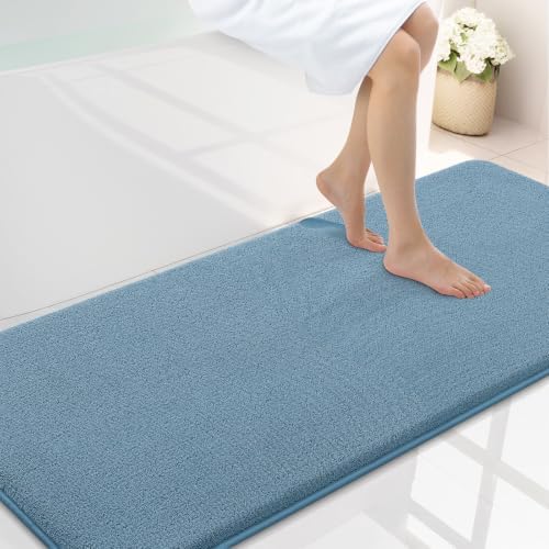 Smiry Memory Foam Bath Mat 59x24, Extra Soft Absorbent Bathroom Rugs by Smiry