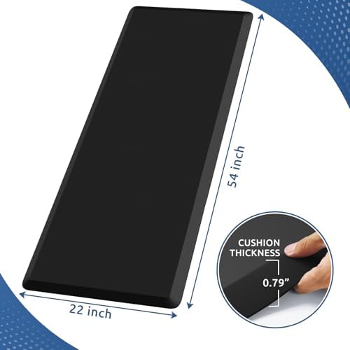 0.8" Thick Kitchen Mat Cushioned Anti Fatigue Rug Comfort Floor Mats - Image 2