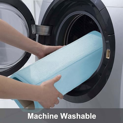 Buganda Memory Foam Bath Mat 24 x 16, Ultra Soft Absorbent Bathroom Rugs - Image 6