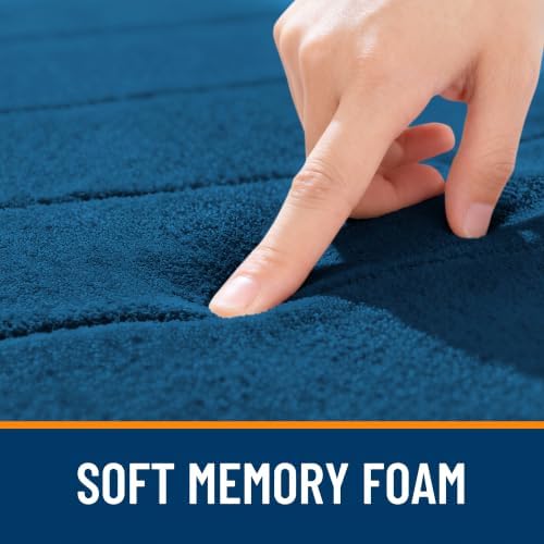 OLANLY Memory Foam Bath Mat 30x20, Super Soft and Absorbent Bathroom Rugs - Image 5