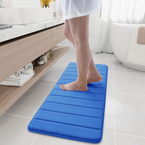 Buganda Memory Foam Bath Mat 47 x 17, Ultra Soft Absorbent Bathroom Rugs by Buganda