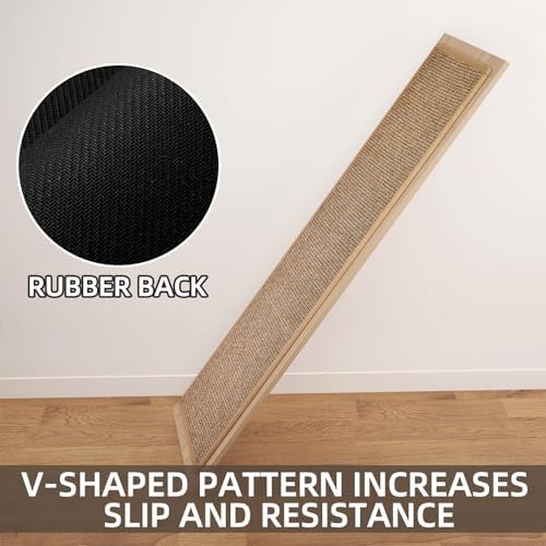 SUMLANS Kitchen Mat for Floor, Washable Non Slip Rugs, Brown - Image 4
