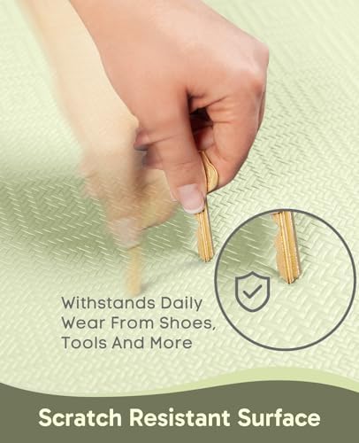 Ophanie Kitchen Mats for Floor, 3/4 Inch, 20x32 Anti Fatigue Cushioned Mat,Kitchen Rugs,Waterproof,Comfort Ergonomic Standing Mat for Office,Home,Sink with 99+ Pairs of Anti-Slip Bottom Ridges - Image 5