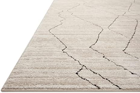 Loloi Darby Sand/Charcoal 5'-3" x 7'-6" Area Rug - Image 4