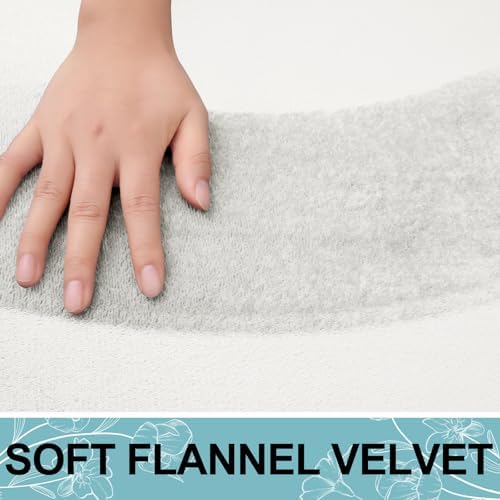 Smiry Memory Foam Bath Mat 30x20, Extra Soft and Absorbent Bathroom Rugs - Image 4