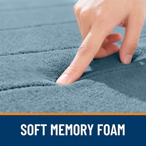 OLANLY Memory Foam Long Bathroom Rugs Runner 44x24, Super Soft Absorbent - Image 5
