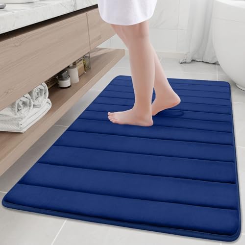 Buganda Memory Foam Bath Mat 47 x 32, Ultra Soft Absorbent Bathroom Rugs by Buganda