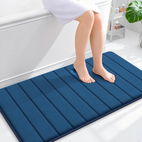 OLANLY Memory Foam Long Bathroom Rugs Runner 44x24, Super Soft Absorbent by OLANLY