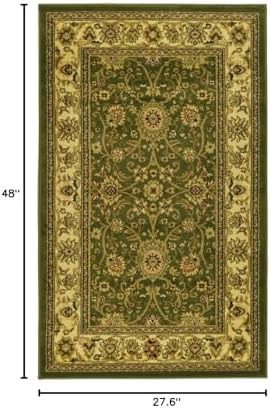 SAFAVIEH Lyndhurst Accent Rug 2'3"x4', Sage & Ivory LNH212C - Image 2