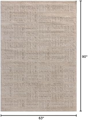 Loloi Amber Lewis Monty Ivory/Taupe 5'-3" x 7'-6" Accent Rug - Image 2