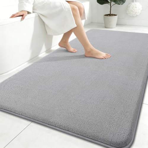 Smiry Memory Foam Bath Mat 71x47, Extra Soft Absorbent Bathroom Rugs by Smiry
