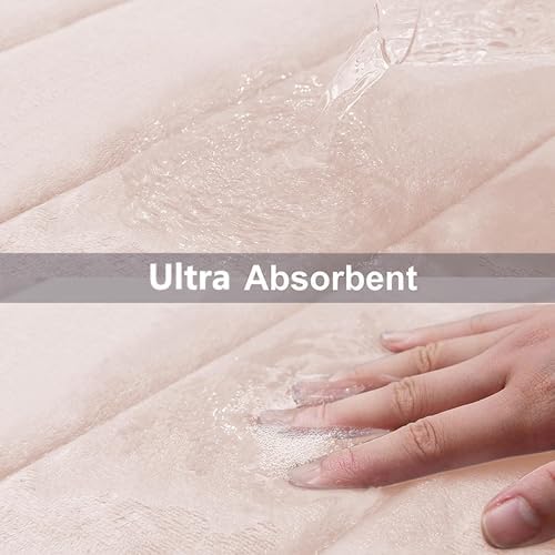 Buganda Memory Foam Bath Mat 59 x 20, Ultra Soft Absorbent Bathroom Rugs - Image 4