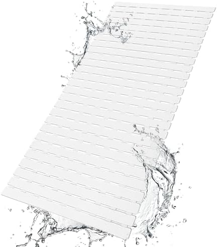 BEMISO Shower Mat Non Slip Bathtub Mat 37.4 x 15.7 Inch Bath Mat for Tub by BEMISO