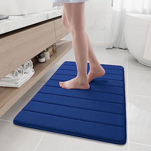 Buganda Memory Foam Bath Mat 35.4 x 24, Ultra Soft Absorbent Bathroom Rugs by Buganda