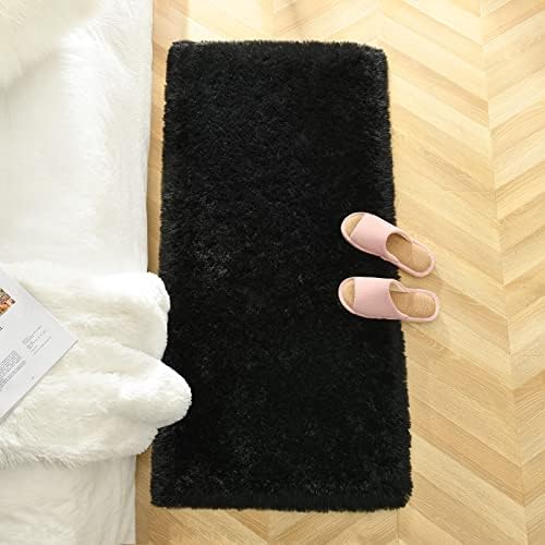 Chicrug Soft Runner Rug for Bedroom Living Room Plush Fluffy Rugs 2x4 - Image 2