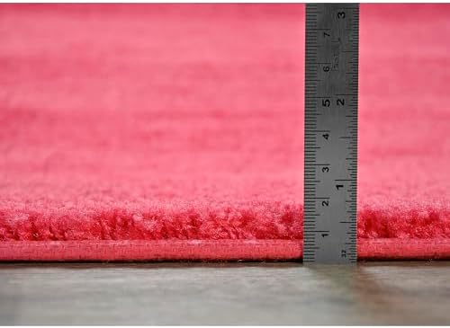 Garland Rug Traditional Nylon Washable Pink Hibiscus 3 Piece Set - Lid, Contour, Bath Rug - Soft, Absorbent, and Stylish for Your Bathroom - Image 3