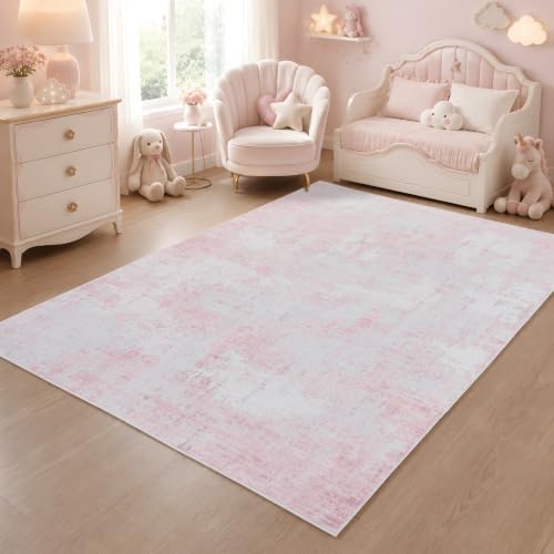 5x7 Area Rugs Washable Living Room Rug Non Slip Soft Carpets by Unknown