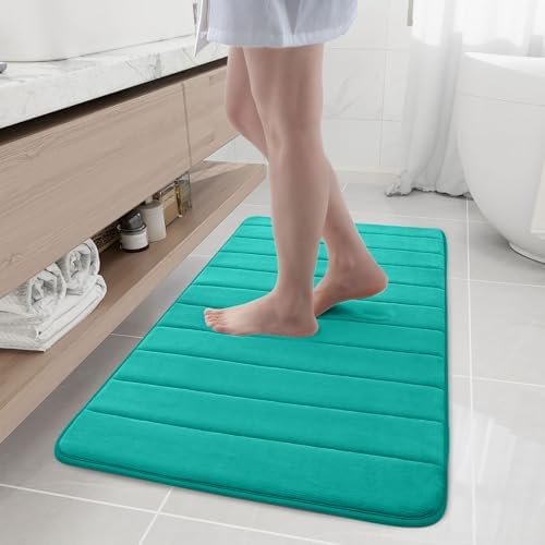 Buganda Memory Foam Bath Mat 44 x 24, Ultra Soft Absorbent Bathroom Rugs by Buganda