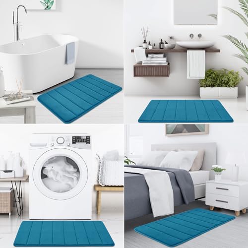 Buganda Memory Foam Bath Mat 70 x 24, Ultra Soft Absorbent Bathroom Rugs - Image 6