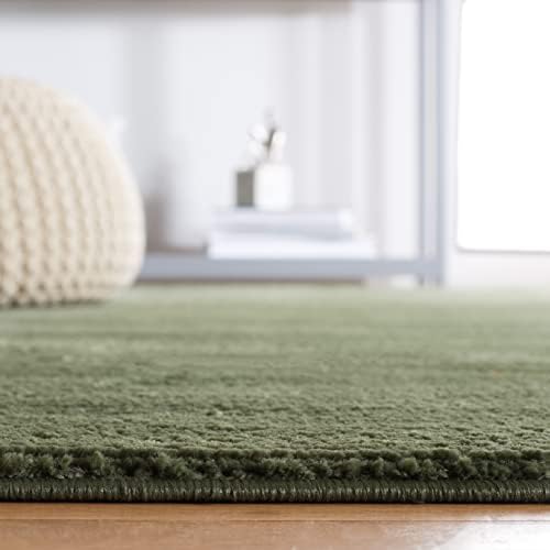 SAFAVIEH Revive Collection Area Rug - 2' x 14' Runner, Green, Non-Shedding & Easy Cleaning, Ideal for Living Room, Bedroom, Dining Space (REV102Y) - Image 5