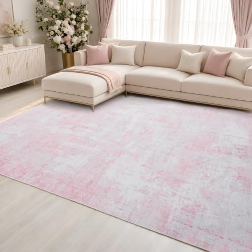 10x12 Area Rugs Washable Modern Abstract Living Room Bedroom Rug by Unknown