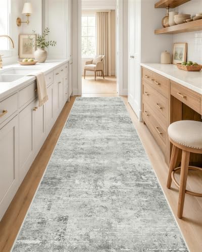 OLANLY 2x10 Washable Runner Rug, Soft Non Slip Carpet for Hallway Kitchen by OLANLY