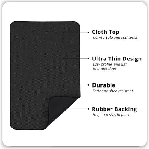 Bath Mat,Ultra Thin Bathroom Rugs,Rubber Bath Mats for Bathroom,Bath rugs - Image 3