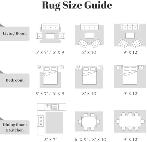 Homemate Washable Rug 4x6 Area Rugs - Vintage Rugs for Living Room - Image 2