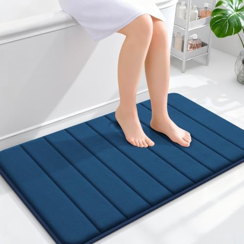 OLANLY Memory Foam Bath Mat 36x24, Super Soft and Absorbent Bathroom Rugs by OLANLY