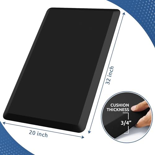 0.8" Thick Kitchen Mat Cushioned Anti Fatigue Rug Comfort Floor Mats - Image 2